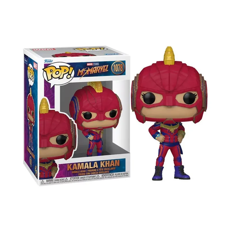 Ne maradj le Funko POP! Marvel Ms. Marvel - Kamala Khan figura 1078