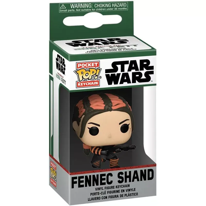 Népszerű Funko POP! Star Wars Book of Boba Fett - Fennec Shand kulcstartó