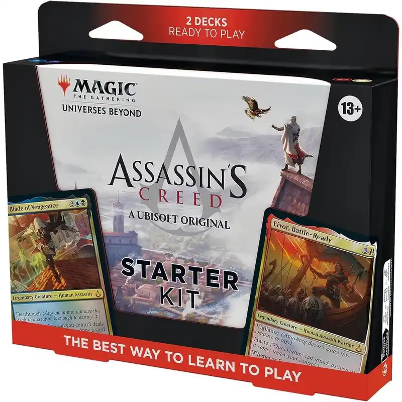 Expressz kézbesítés Magic The Gathering Assassin‘s Creed Starter Kit gyűjtői kártya