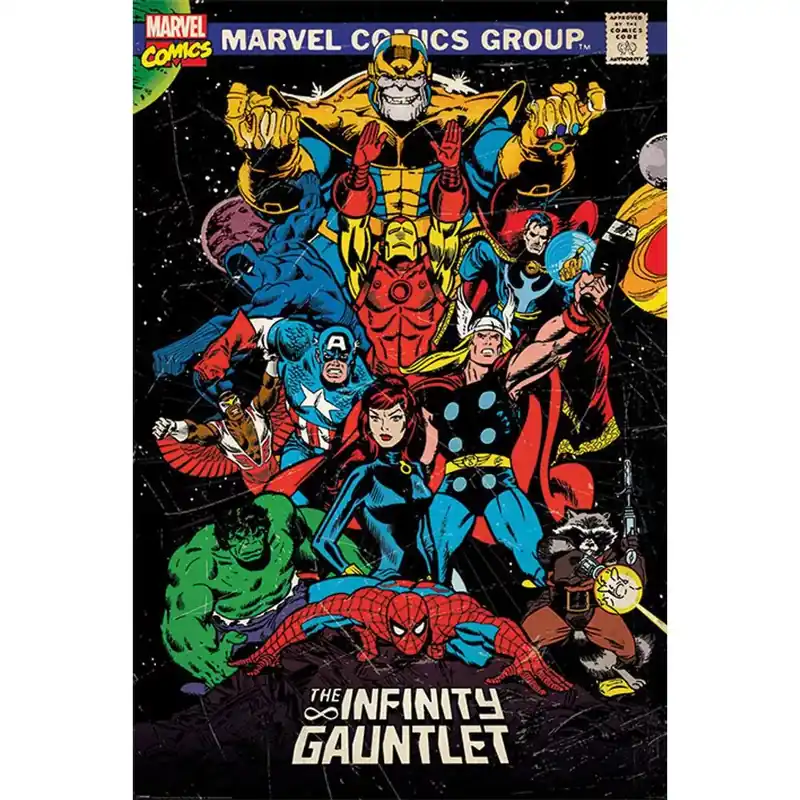 Marvel Comics (The Infinity Gauntlet) maxi poszter Biztonságos fizetés