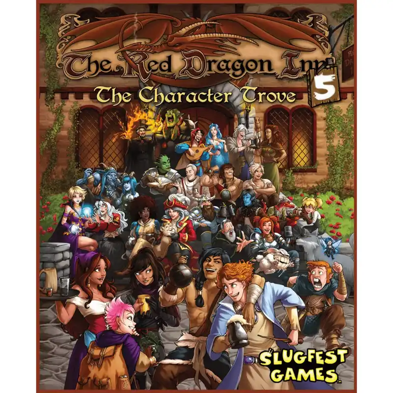 Kiárusítás Red Dragon Inn 5 Character Trove társasjáték, angol nyelvű