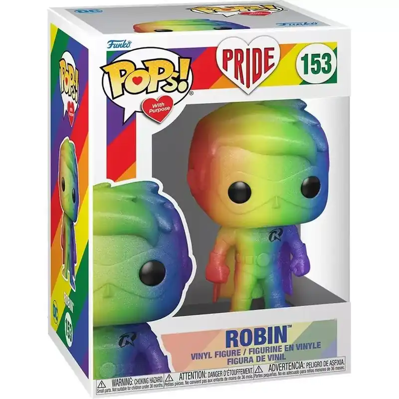Funko POP! Heroes DC Pride - Robin (rainbow) figura 153 Kedvezmény