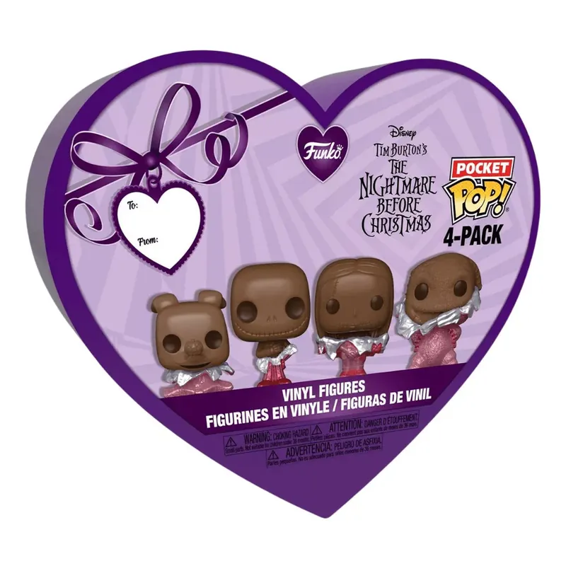Funko Pocket POP The Nightmare Before Christmas Valentine Box 4 pack Árengedmény