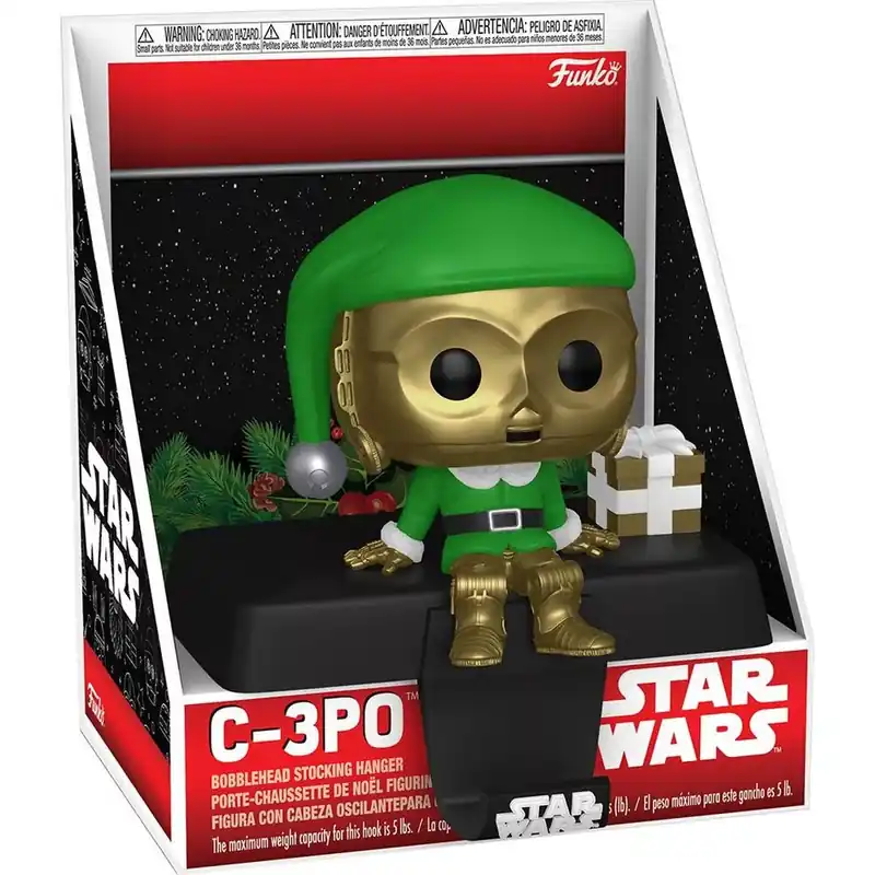 Legjobb ár Funko POP! Edge-Sitter Star Wars - Holiday Darth C-3PO figura