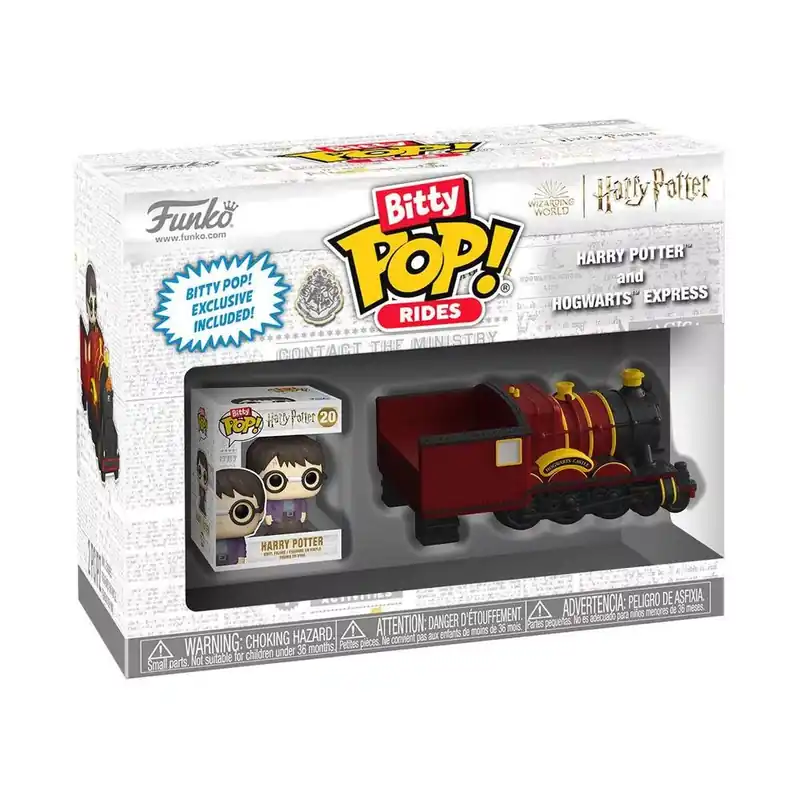 Árcsökkenés Funko Bitty POP! Rides Harry Potter - Harry Potter w/Hogwarts Express figura