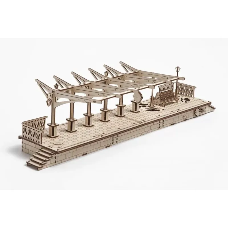 UGEARS Vasútállomás - mechanikus modell Nézd meg most