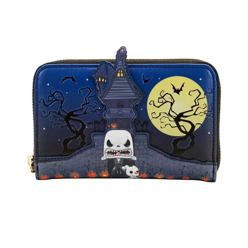 Rendeld meg most Loungefly - Nightmare Before Christmas Jack Skellington körbe cipzáras pénztárca