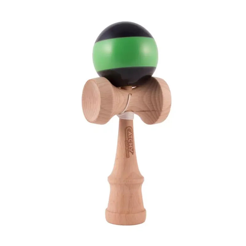Legnépszerűbb YoyoFactory Catchy Standard Kendama zöld/fekete
