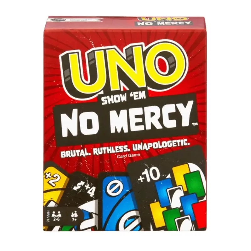 Uno - No Mercy kártyajáték Biztonságos vásárlás