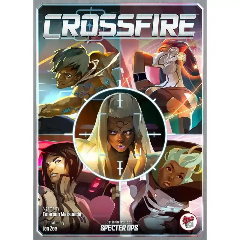 Crossfire társasjáték, angol nyelvű Árengedmény