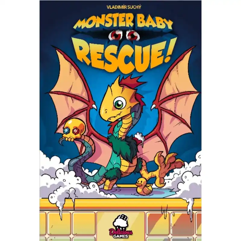 Szezonális akció Monster Baby Rescue! társasjáték, angol nyelvű