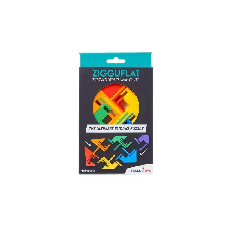 Újdonság Zigguflat Puzzle logikai játék