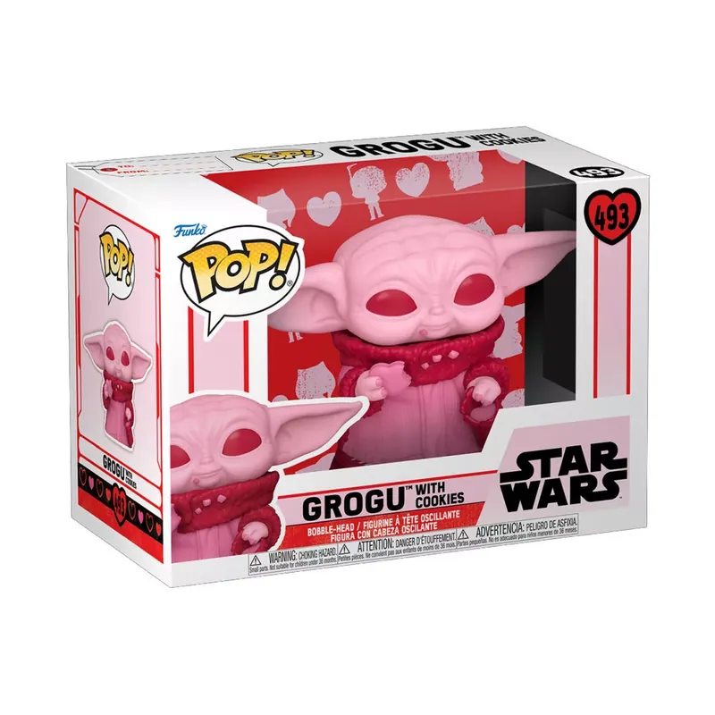 Funko POP! Star Wars Valentines S2 - Grogu figura 493 Biztonságos fizetés