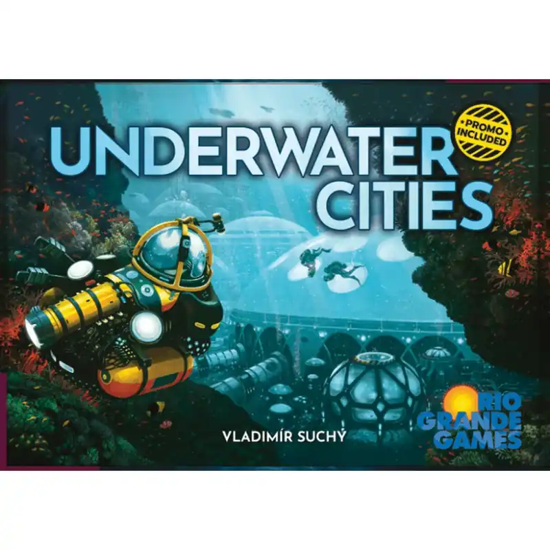 Underwater Cities társasjáték, angol nyelvű Kihagyhatatlan ajánlat