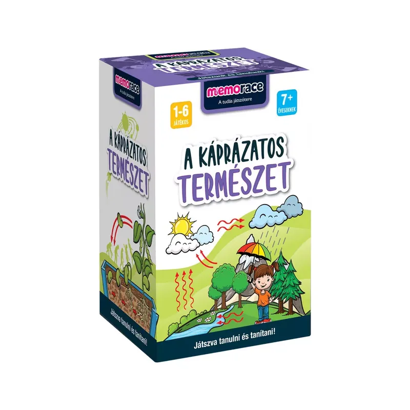 Prémium Memorace – A káprázatos természet Ismeretterjesztő memóriafejlesztő társasjáték (8+)