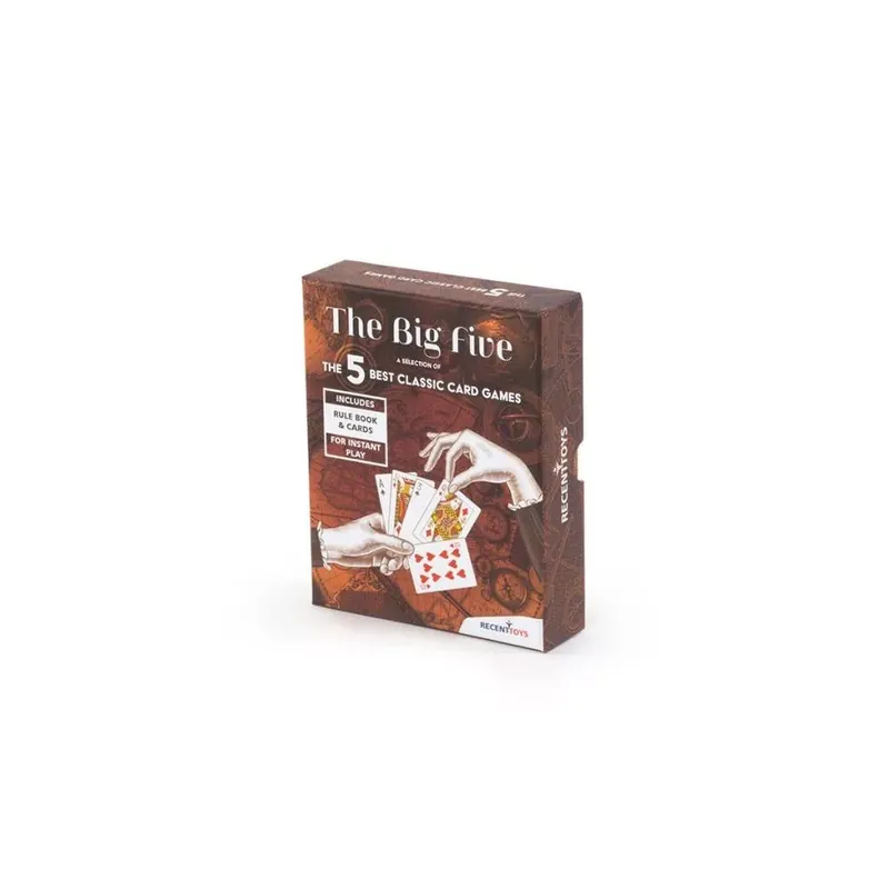 The Big Five Cards Az 5 legjobb klasszikus kártyajáték Legjobb ár