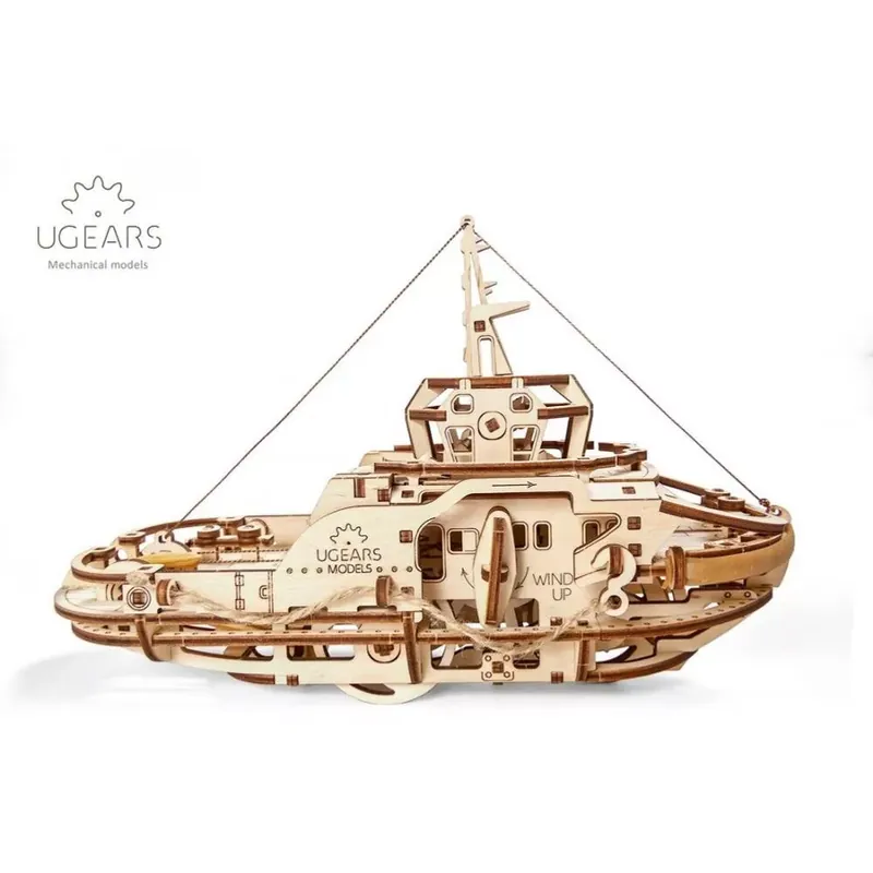 UGEARS Vontatóhajó - mechanikus modell Legnépszerűbb