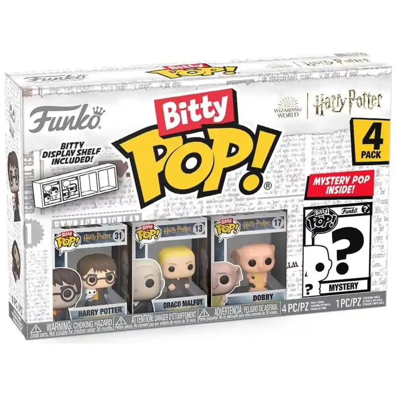 Kiárusítás Funko Bitty POP! Harry Potter Harry in robe w/scarf figura