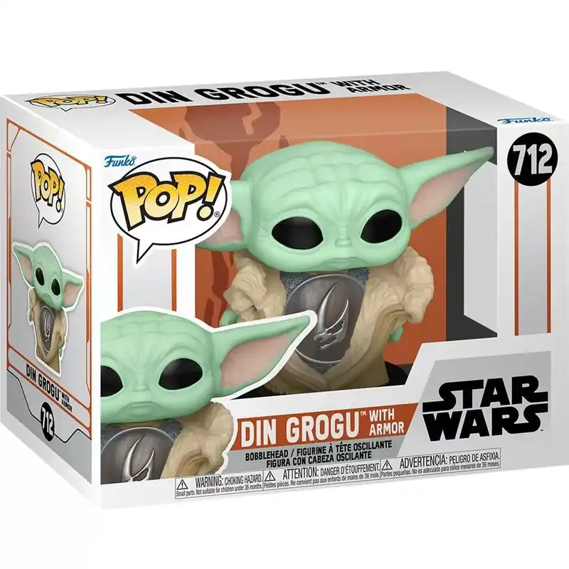 Vedd meg most Funko POP! Star Wars The Mandalorian S10 - Grogu (Armor) figura 712