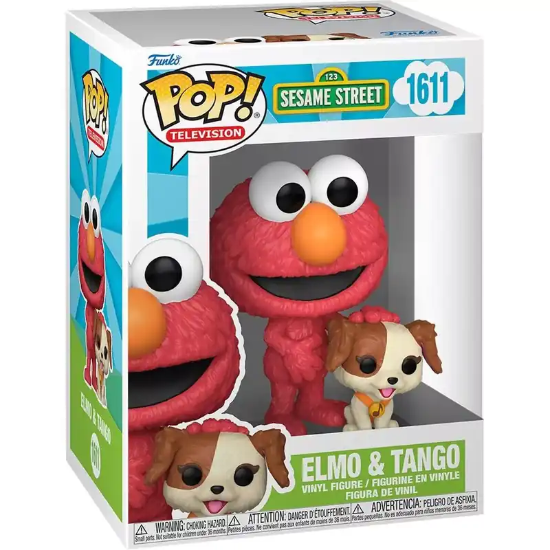 Funko POP! TV Sesame Streed S3 - Elmo & Tango figura Kihagyhatatlan ajánlat