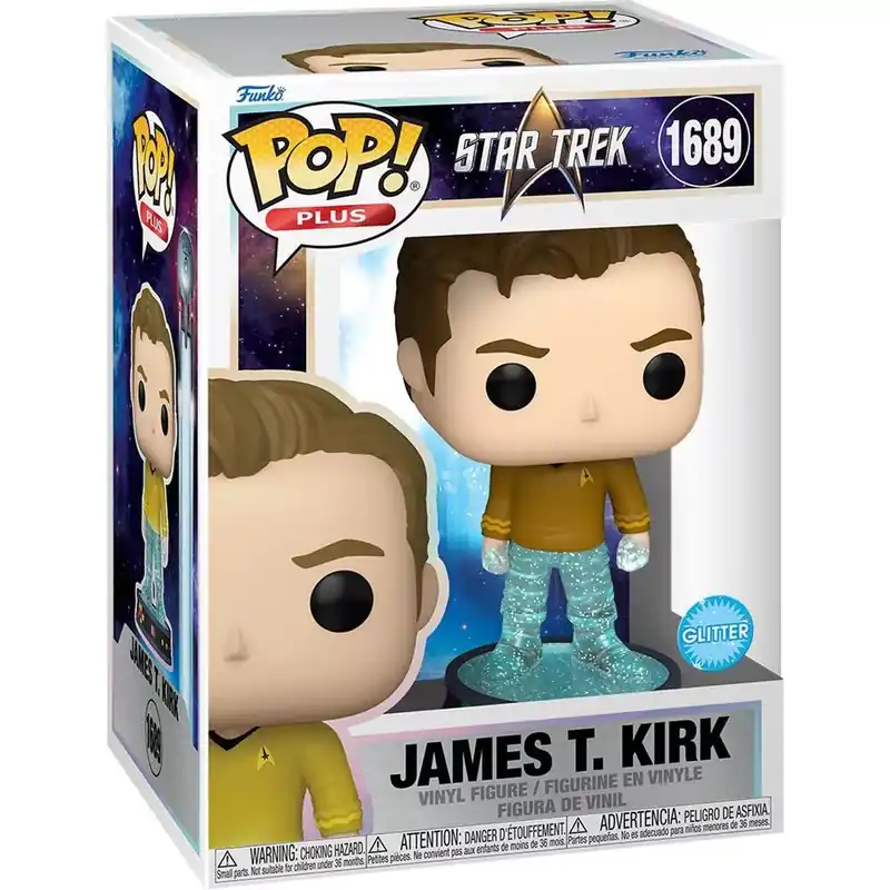 Funko POP! Plus Start Trek Transporter - Kirk figura Legjobb ár