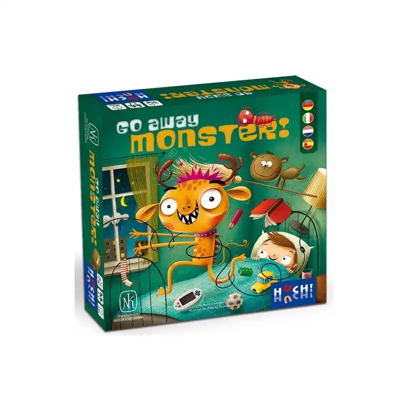 Végkiárusítás Go away monster! multinyelvű társasjáték