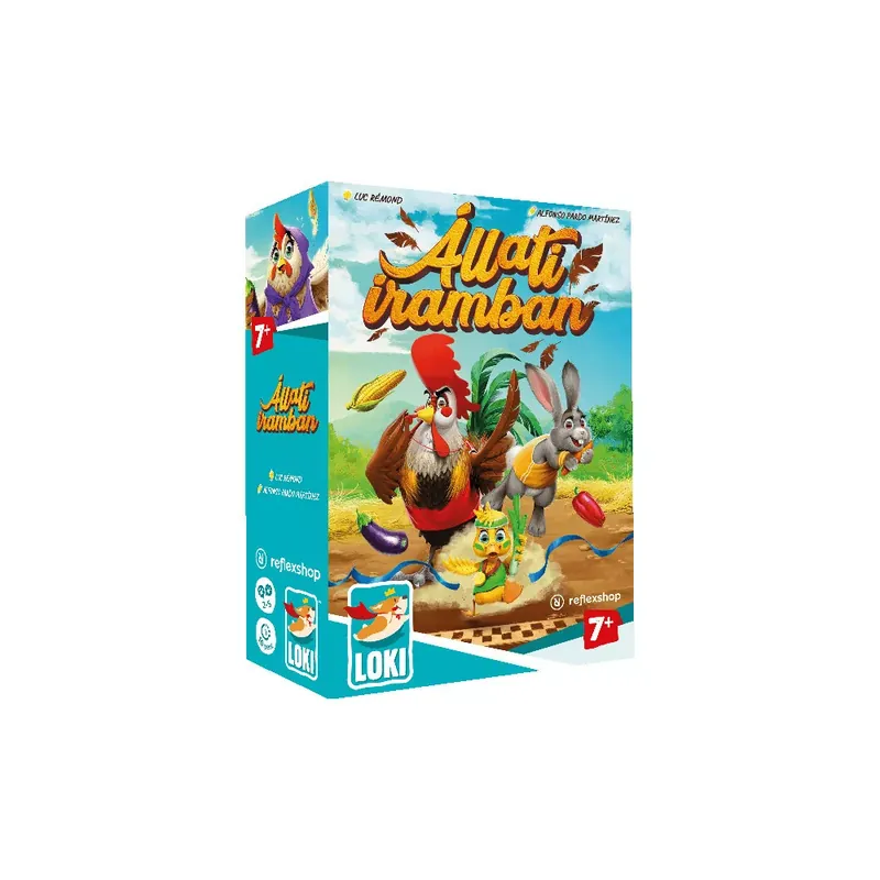 Állati iramban társasjáték Akció