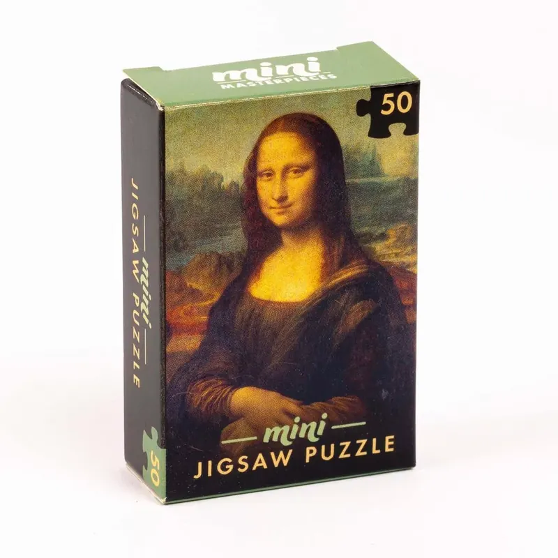 Olcsóbb Mini Masterpieces kirakós Mona Lisa
