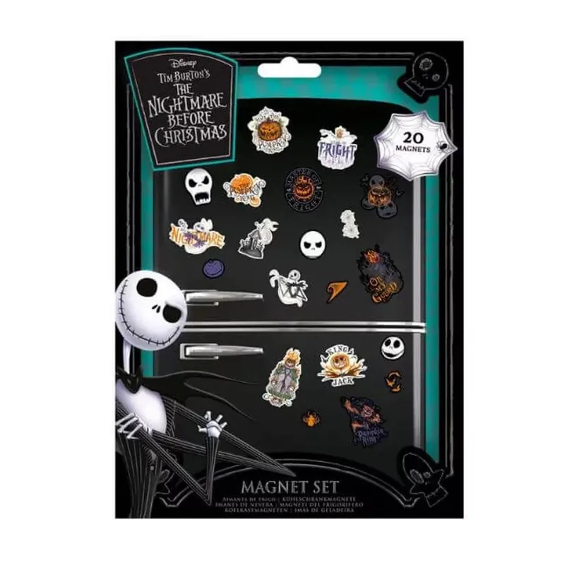 Biztonságos fizetés The Nightmare Before Christmas (Colorfoul Shadows) mágnes szett