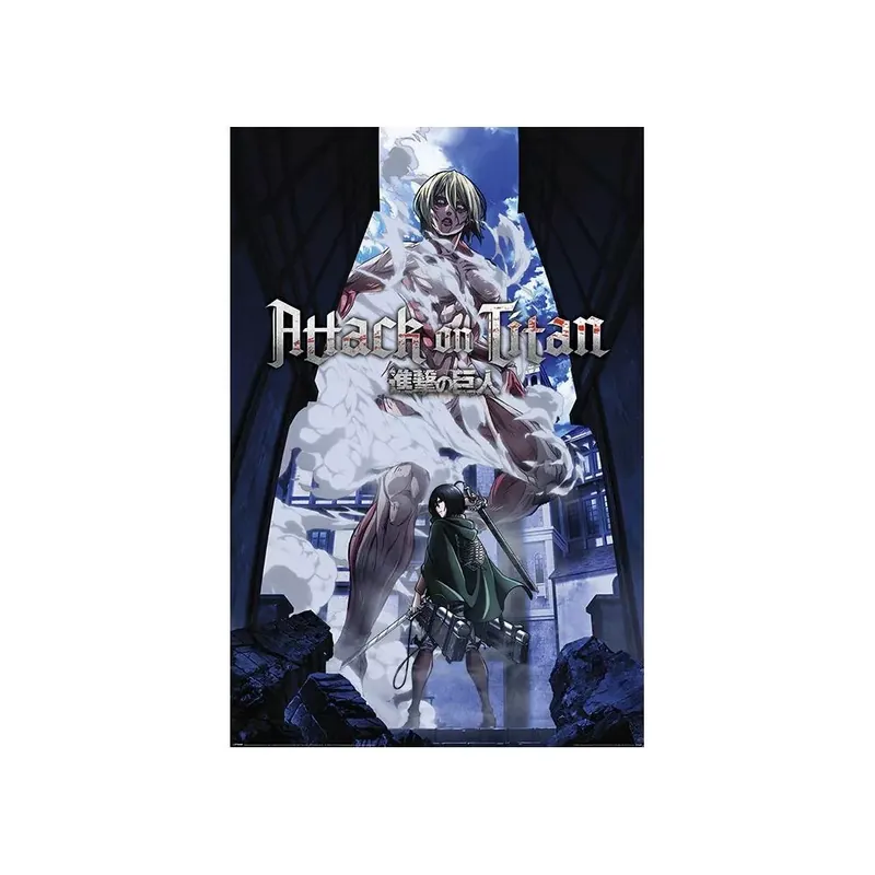 Legnépszerűbb Attack on Titan S3 (FEMALE TITAN APPROACHES) maxi poszter