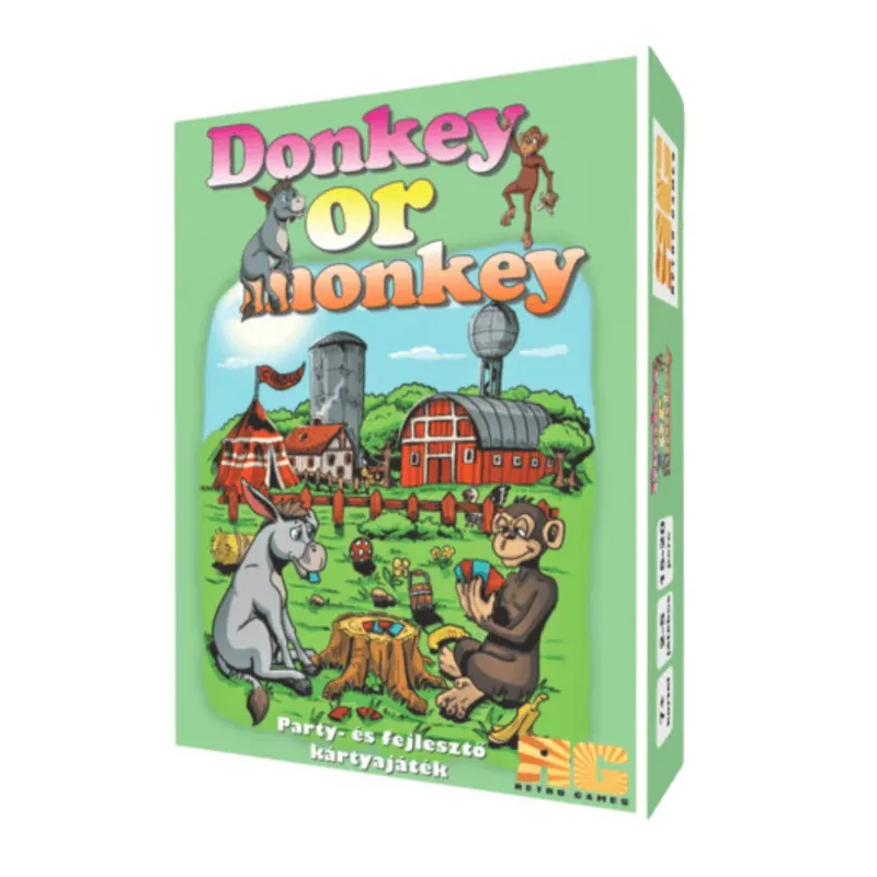Korlátozott ajánlat Donkey or Monkey társasjáték