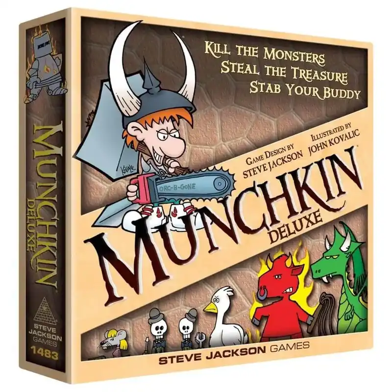 Prémium Munchkin Deluxe társasjáték, angol nyelvű
