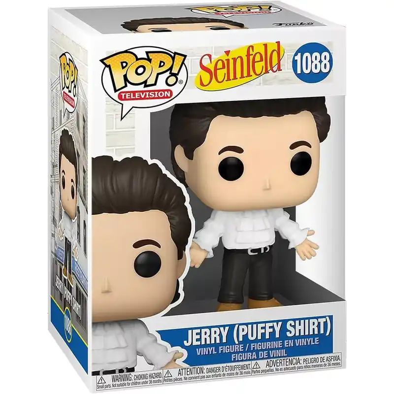 Funko POP! TV Seinfeld - Jerry w/Puffy Shirt figura Alacsony ár