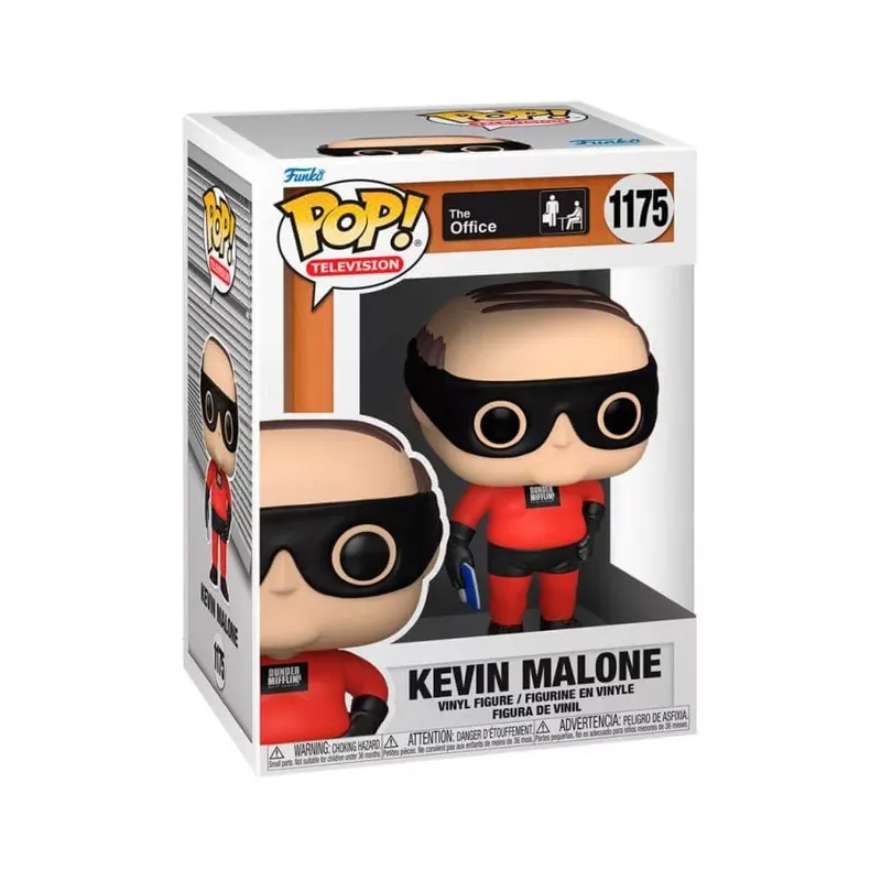 Végkiárusítás Funko POP! TV The Office - Kevin as Dunder Mifflin Superhero figura 1175