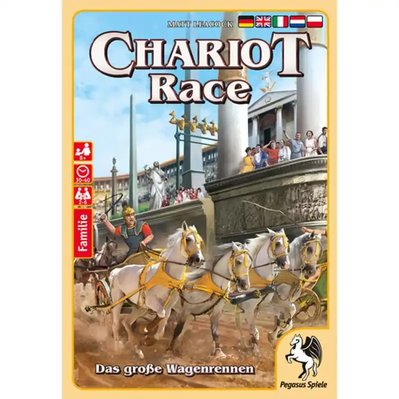 Azonnal elérhető Chariot Race angol nyelvű társasjáték